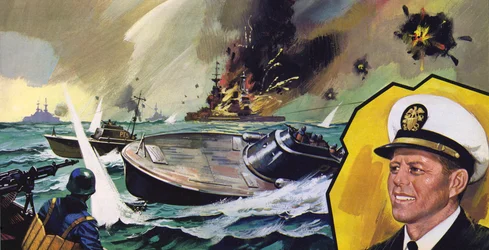 幸運は1943年にジョン・ケネディーズ中尉だった